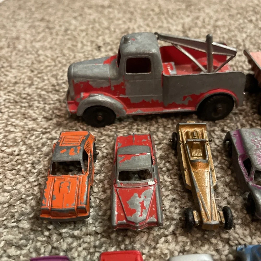 36 1950s Tootsie Toys Car Truck Lot USA Rodster Porsche Chevy Pontiac Dragster +
